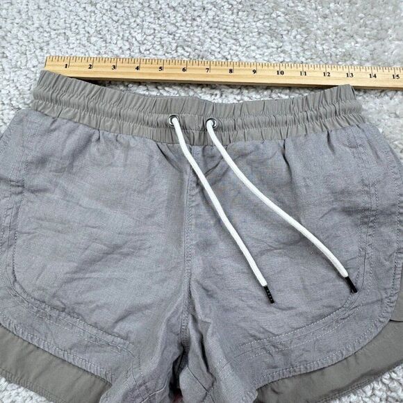 Athleta Beachside Bali Linen Short Gray - Picture 7 of 8
